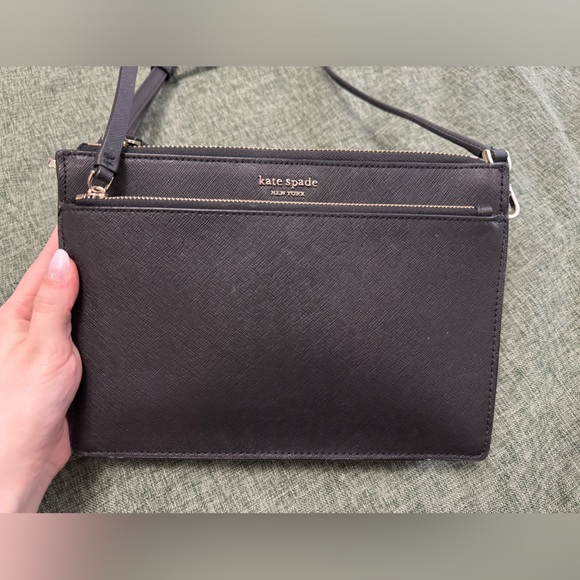 kate spade Handbags - Black Kate Spade Crossbody Bag